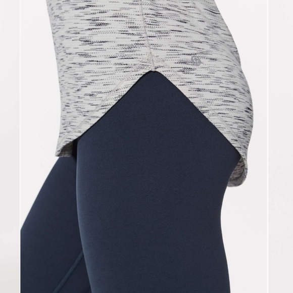 Lululemon Raise The Barre TankTiger Space Dye Black White / Dark Carbon - Picture 11 of 14